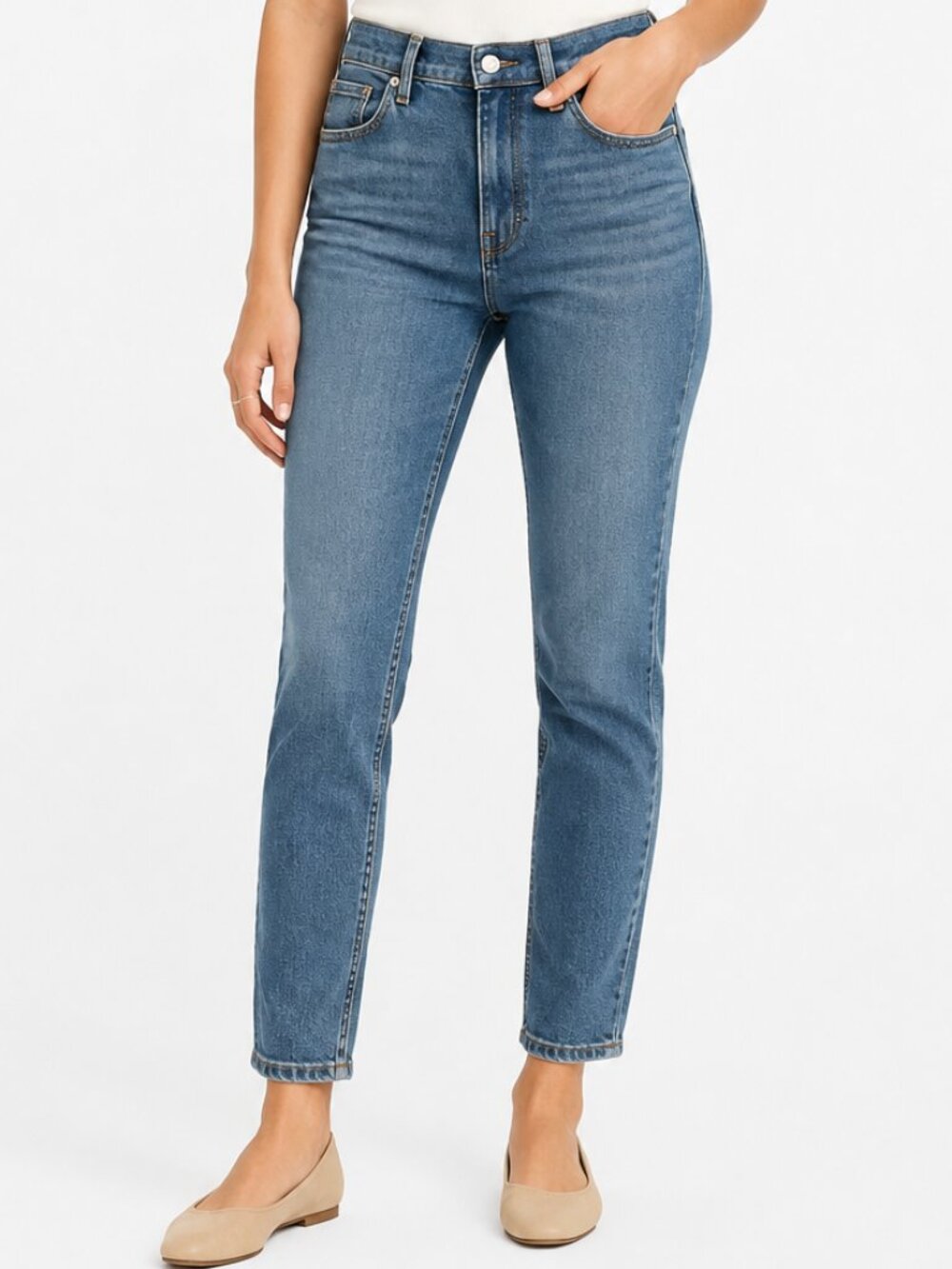 Everlane High Rise Skinny Jeans Women’s 28 Regular Blue